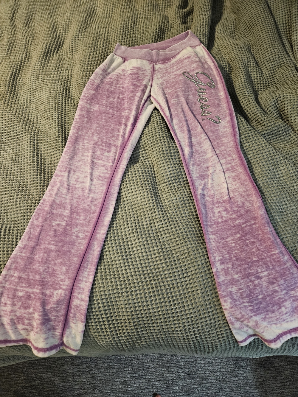 Guess Pink Plush Lounge Pants for Kids